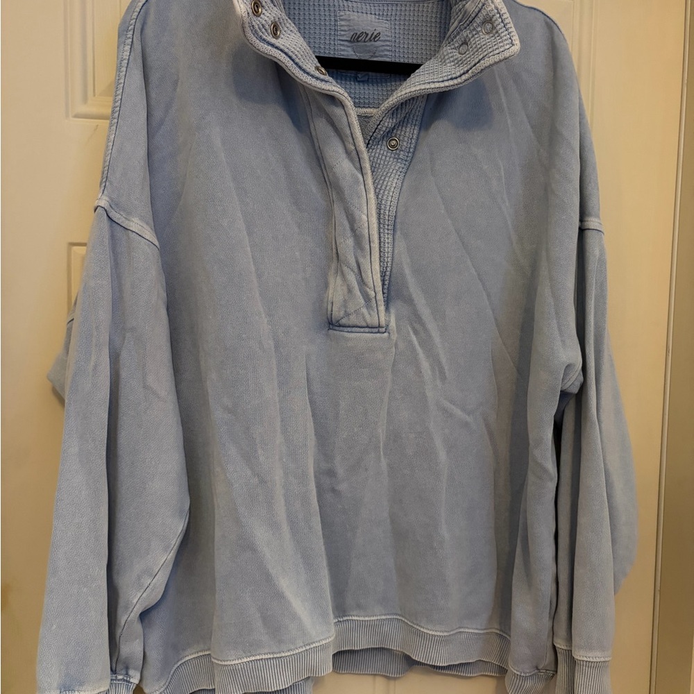 Aerie Light Blue Sweatshirt
